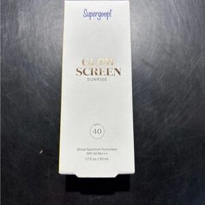 Supergoop! Glow Screen Sunrise SPF 40 Sunscreen exp 12/26